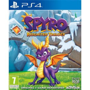 Spyro Reignited Trilogy PS4 nukelia žaidėjus į spalvingą fantazijos pasaulį, kupiną drakonų, nuotykių, magijos, lygių, paslapčių, iššūkių ir linksmybių.