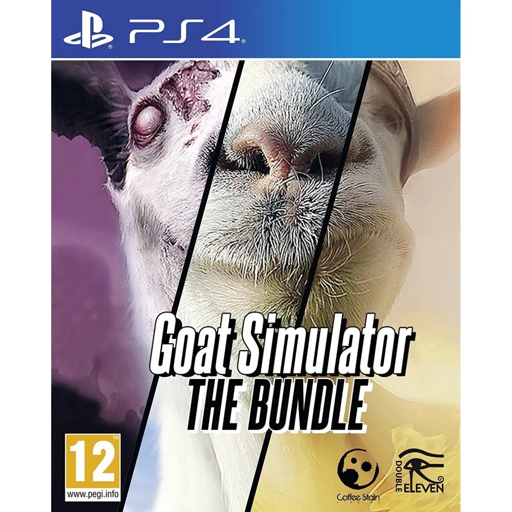 Goat Simulator: The Bundle PS4 suteikia beprotišką nuotykį, kupiną chaoso, išdaigų, juoko, misijų, iššūkių, laisvės, nuotykių ir linksmybių.