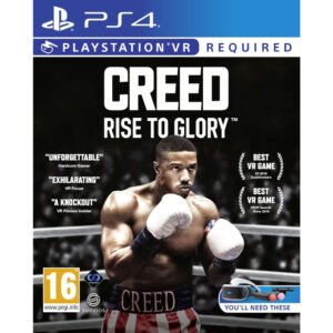 Creed: Rise to Glory PS4 suteikia intensyvią bokso patirtį, kupiną kovų, treniruočių, iššūkių, pergalių, emocijų, smūgių, adrenalino ir įtampos.