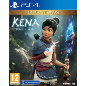 Kena: Bridge of Spirits - Deluxe Edition PS4 – magiškas veiksmo nuotykis, sekantis jaunos dvasios gidės kelionę per paslaptingą pasaulį, kupiną pavojų.