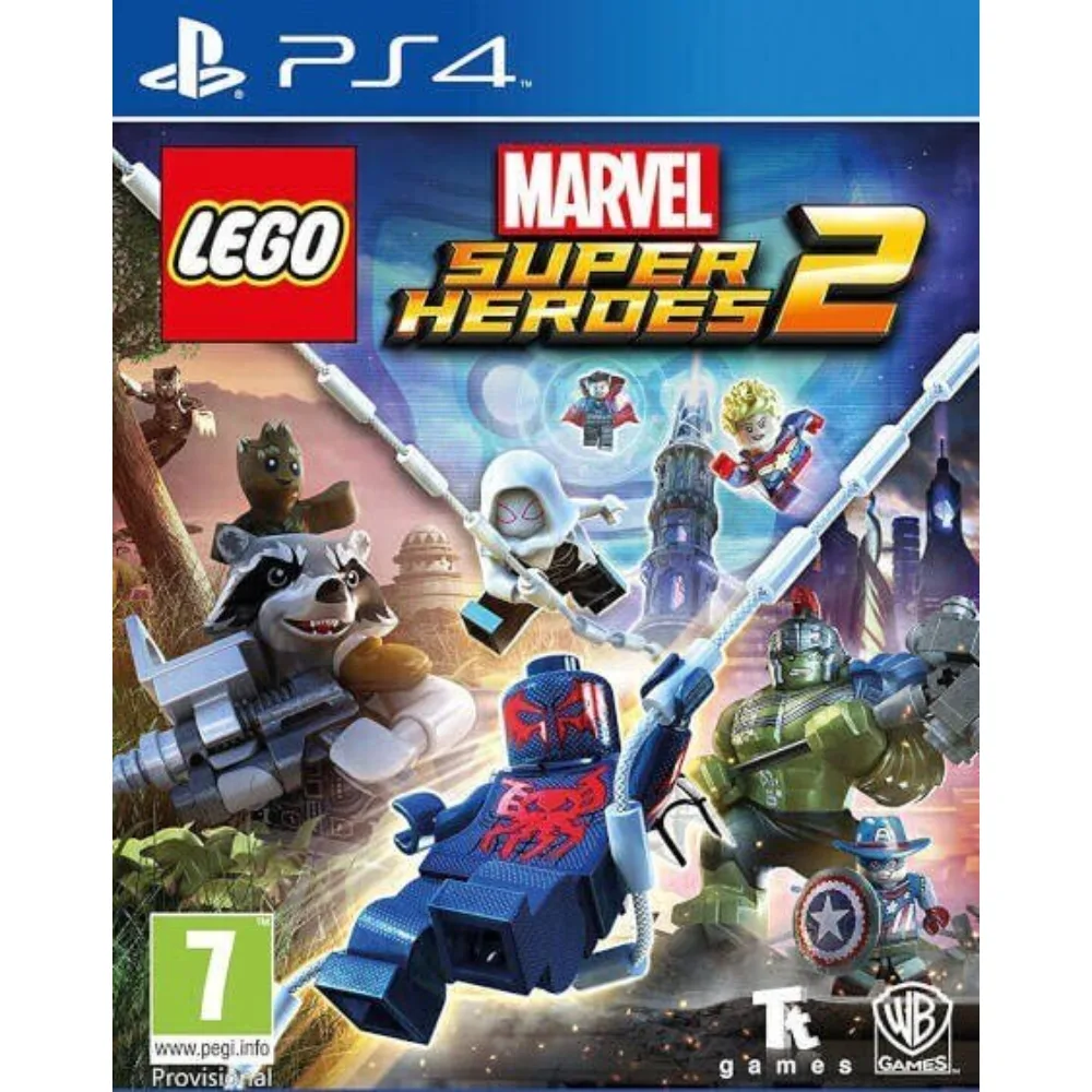 Lego Marvel Super Heroes 2 PS4 leidžia pasinerti į nuotykių pasaulį, kupiną herojų, piktadarių, kovų, galvosūkių, iššūkių, humoro ir netikėtumų.