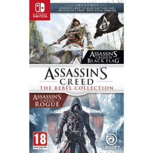 Assassin’s Creed: The Rebel Collection – tai išskirtinis „Nintendo Switch“ leidimas, apjungiantis su visais jų vieno žaidėjo papilldymais.