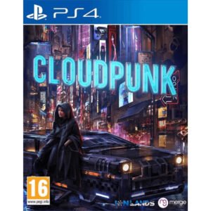 Cloudpunk PS4 nukelia žaidėjus į futuristinį kibernetinį pasaulį, kupiną paslapčių, nuotykių, siužeto, veikėjų, atmosferos, technologijų ir tyrinėjimų.