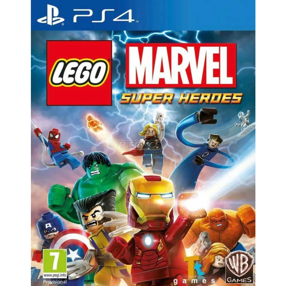 LEGO Marvel: Super Heroes PS4 leidžia pasinerti į superherojų pasaulį, kupiną veikėjų, piktadarių, nuotykių, humoro, kovų, galvosūkių ir linksmybių.