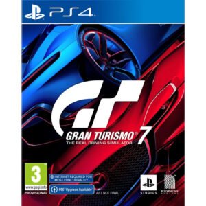 Gran Turismo 7  PS4 – tai tikroviškas lenktynių simuliatorius, sukurtas automobilių mylėtojams su didžiulė automobilių kolekcija ir  autentiškomis trasomis.