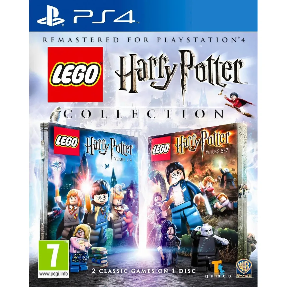 Lego Harry Potter Collection PS4 leidžia žaidėjams atgaivinti visą Hario Poterio istoriją su LEGO humoru, kerais, nuotykiais ir magišku pasauliu.