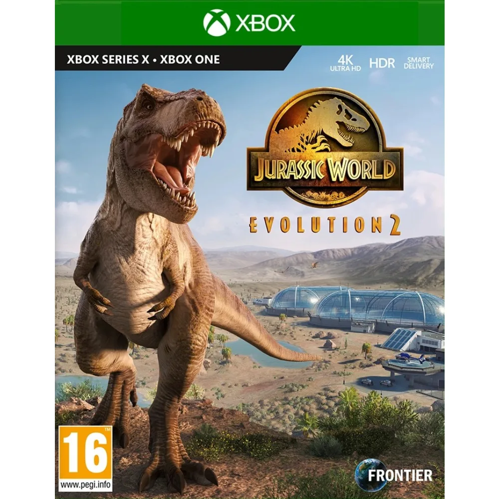 Jurassic World Evolution 2 Xbox One / Xbox Series X suteikia galimybę kurti ir valdyti nuosavą dinozaurų parką, kupiną iššūkių ir stulbinančių akimirkų.