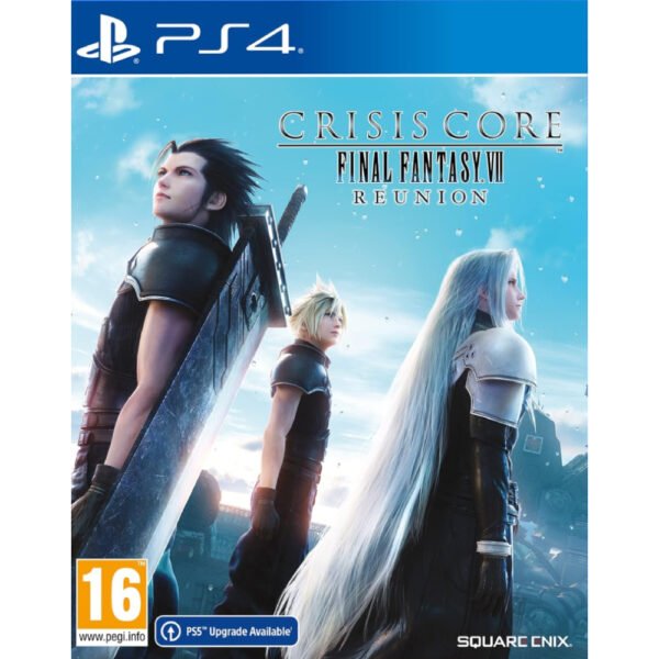 Final Fantasy VII Crisis Core: Reunion PS4 – epinis RPG nuotykis, sekantis Zako Fair istoriją, kupiną draugystės, pasiaukojimo ir kovų.