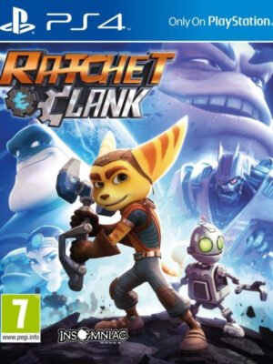 Ratchet & Clank PS4 – spalvingas, smagus ir įtraukiantis veiksmo nuotykis, kupinas išradingų ginklų, humoro ir įspūdingų pasaulių.