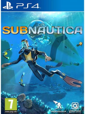 Subnautica PS4 – įtraukiantis išgyvenimo nuotykis, nukeliantis į paslaptingą povandeninį pasaulį, kupiną gyvybės, pavojų ir tyrinėjimų.