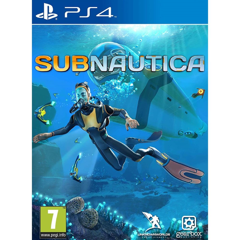 Subnautica PS4 Subnautica PS4 – įtraukiantis išgyvenimo nuotykis, nukeliantis į paslaptingą povandeninį pasaulį, kupiną gyvybės, pavojų ir tyrinėjimų.