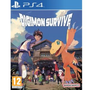Digimon Survive PS4 – strateginis nuotykių RPG, pasakojantis jaunuolio ir jo Digimono kelionę pavojingame, paslaptingame pasaulyje.