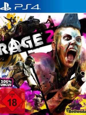 Rage 2 PS4 – intensyvus atviro pasaulio šaudyklės nuotykis, pilnas chaoso, nenutrūkstamo veiksmo, adrenalino bei netikėtų iššūkių.