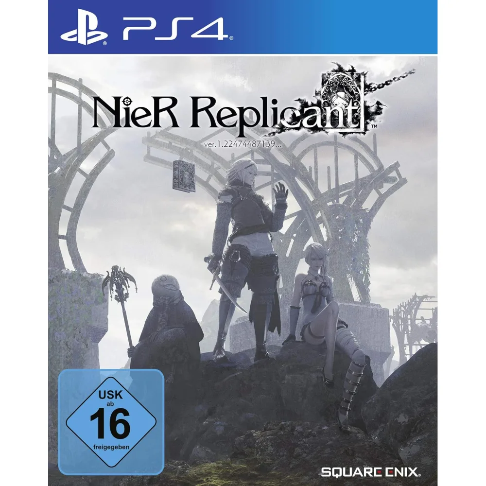 NieR Replicant ver.1.22474487139 PS4 – unikalus veiksmo RPG, sekantis jaunuolio kelionę ieškant gydymo seseriai pasaulyje, kupiname paslapčių ir pavojų.