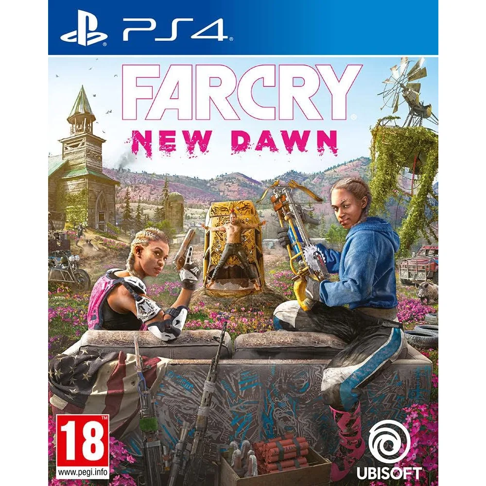Far Cry New Dawn PS4 – spalvingas atviro pasaulio nuotykis, nukeliantis į postapokaliptinį Hope County, kupiną pavojų, iššūkių ir kovų dėl išlikimo.