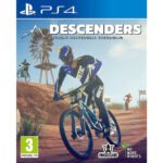 Descenders PS4 – ekstremalus dviračių sporto žaidimas, kupinas greičio, pavojingų nusileidimų ir procedūriškai generuojamų trasų.