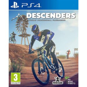 Descenders PS4 – ekstremalus dviračių sporto žaidimas, kupinas greičio, pavojingų nusileidimų ir procedūriškai generuojamų trasų.