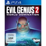 Evil Genius 2 World Domination PS4 – strateginis simuliacijos žaidimas, kuriame tapsite piktuoju genijumi ir sieksite pasaulio užvaldymo.