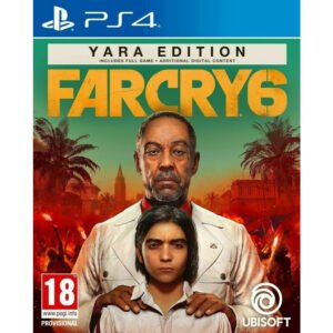 Far Cry 6: Yara Edition PS4 suteikia įtemptą nuotykių patirtį, kupiną kovų, ginklų, veikėjų, misijų, pavojų, iššūkių, laisvės ir adrenalino.