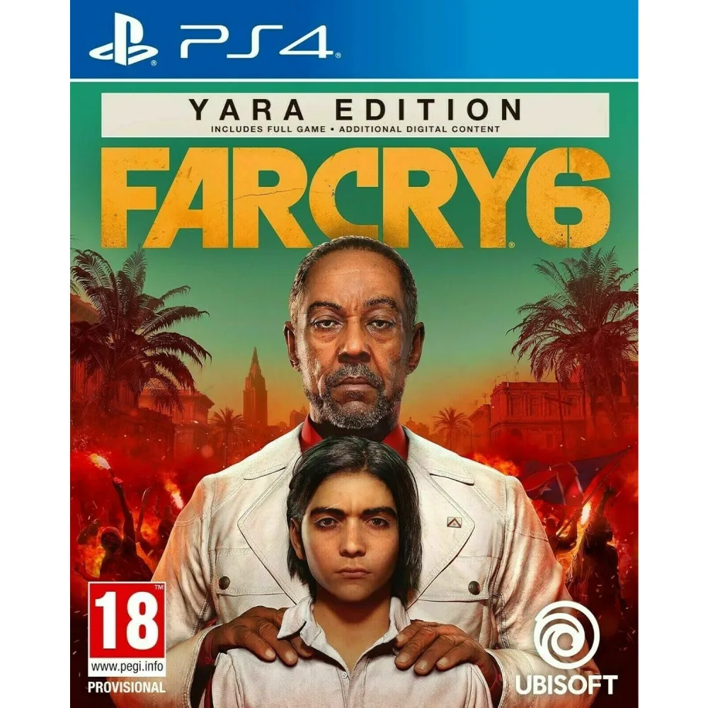 Far Cry 6: Yara Edition PS4 suteikia įtemptą nuotykių patirtį, kupiną kovų, ginklų, veikėjų, misijų, pavojų, iššūkių, laisvės ir adrenalino.