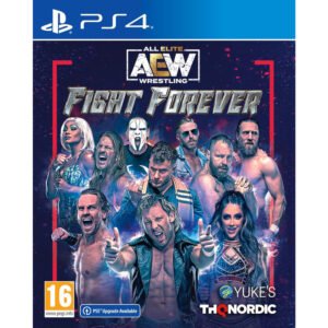 AEW Fight Forever PS4 suteikia intensyvią imtynių patirtį, kupiną kovų, veikėjų, ringų, pergalių, emocijų, iššūkių, strategijos ir adrenalino.