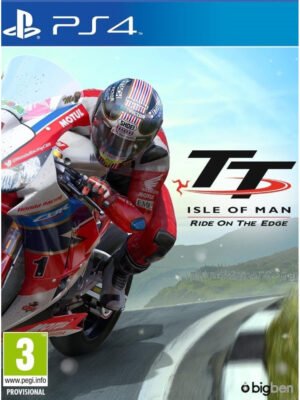 TT Isle of Man: Ride on the Edge PS4 – intensyvus motociklų lenktynių žaidimas, perteikiantis legendinės trasos greitį, pavojus ir adrenalino pojūtį.