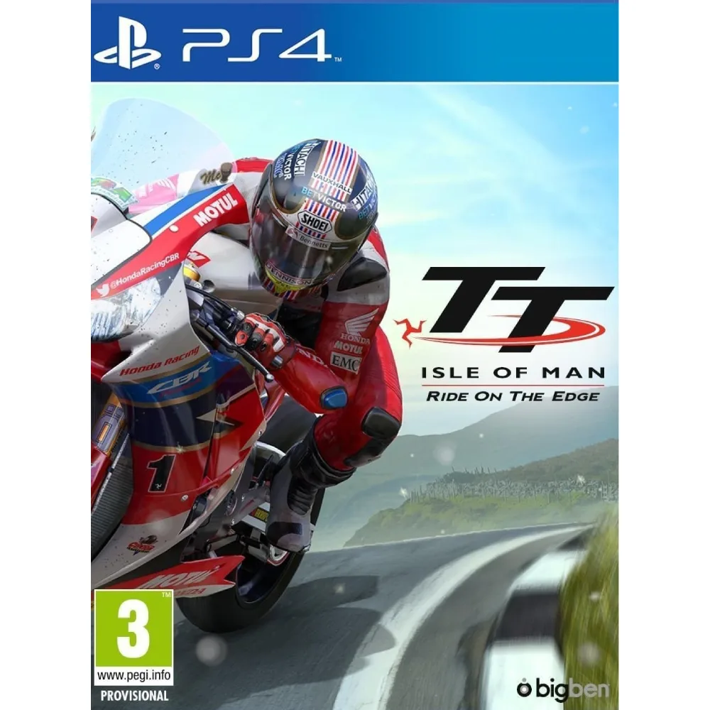 TT Isle of Man: Ride on the Edge PS4 – intensyvus motociklų lenktynių žaidimas, perteikiantis legendinės trasos greitį, pavojus ir adrenalino pojūtį.