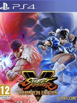 Street Fighter V PS4 suteikia intensyvią kovų patirtį, kupiną veikėjų, smūgių, pergalių, emocijų, įtampos, iššūkių, strategijos ir adrenalino.