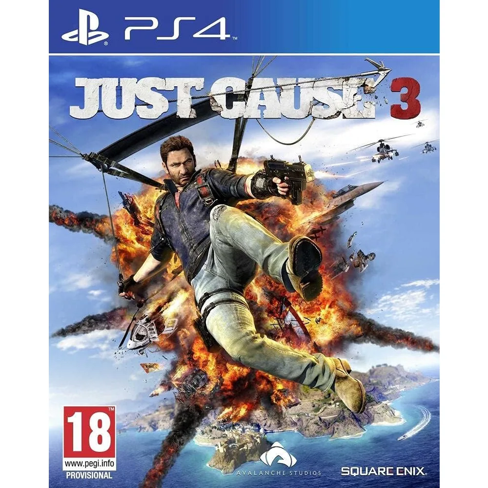 Just Cause 3 PS4 suteikia sprogstamą veiksmo patirtį, kupiną kovų, ginklų, transporto, misijų, chaoso, nuotykių, pergalių ir laisvės.