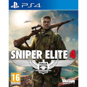 Sniper Elite 4 PS4 suteikia intensyvią snaiperio patirtį, kupiną kovų, ginklų, priešų, misijų, iššūkių, taktikos, paslapčių ir įtampos.
