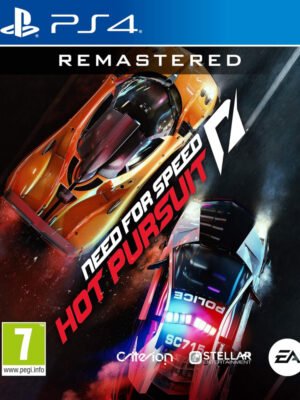 Need for Speed: Hot Pursuit Remastered PS4 – intensyvus lenktynių žaidimas, siūlantis jaudinančius persekiojimus tarp vairuotojų ir policijos.