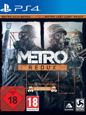 Metro Redux PS4 suteikia postapokaliptinę išlikimo patirtį, kupiną kovų, paslapčių, monstrų, iššūkių, atmosferos, pavojų, emocijų ir įtampos.