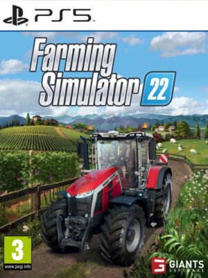 Farming Simulator 22 PS5 suteikia realistišką ūkio patirtį, kupiną technikos, laukų, darbų, iššūkių, gyvulių, misijų, nuotykių ir atsakomybės.