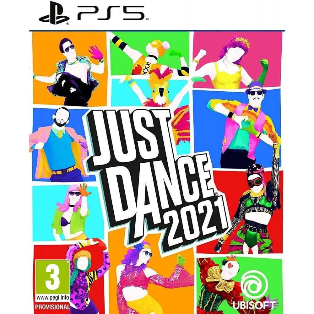 Just Dance 2021 PS5 suteikia linksmą šokių patirtį, kupiną muzikos, judesių, emocijų, ritmų, iššūkių, energijos, nuotykių ir linksmybių.