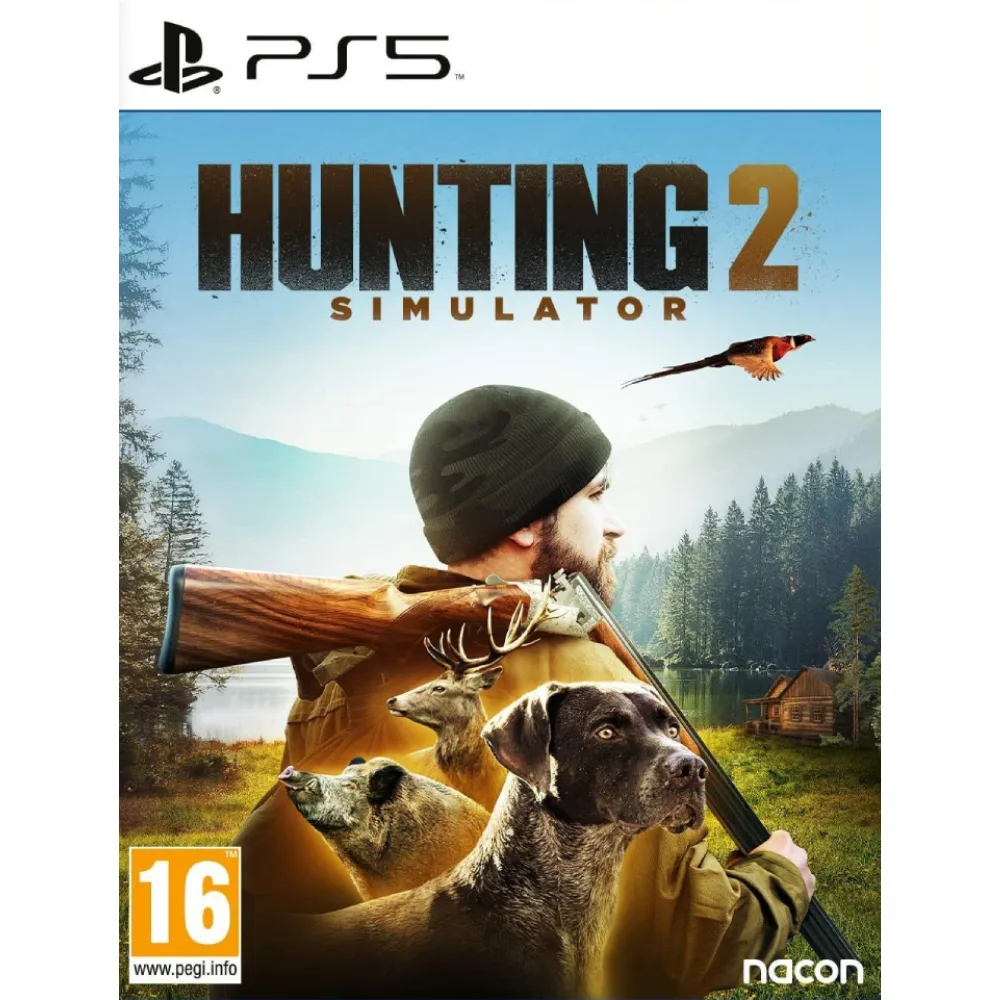 Hunting Simulator 2 PS5 suteikia realistišką medžioklės patirtį, kupiną gamtos, ginklų, gyvūnų, iššūkių, misijų, įspūdžių, nuotykių ir atradimų.