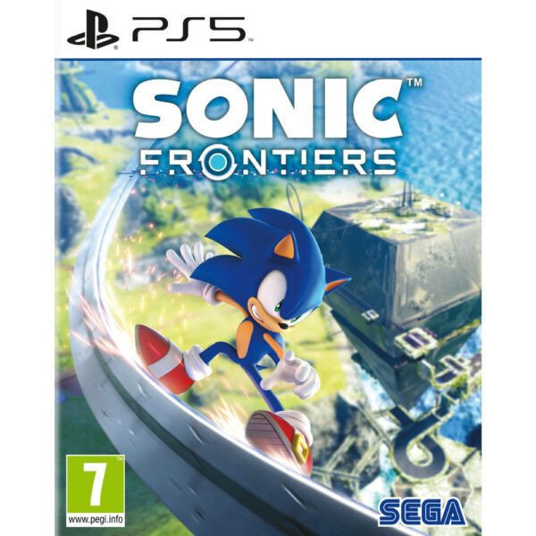 Sonic Frontiers PS5 suteikia dinamišką nuotykių patirtį, kupiną greičio, kovų, iššūkių, pasaulių, paslapčių, emocijų, atradimų ir laisvės.