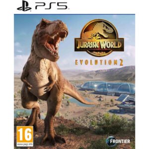 Jurassic World Evolution 2 PS5 suteikia strateginę valdymo patirtį, kupiną dinozaurų, parkų, iššūkių, misijų, atradimų, nuotykių, pavojų ir kūrybos.