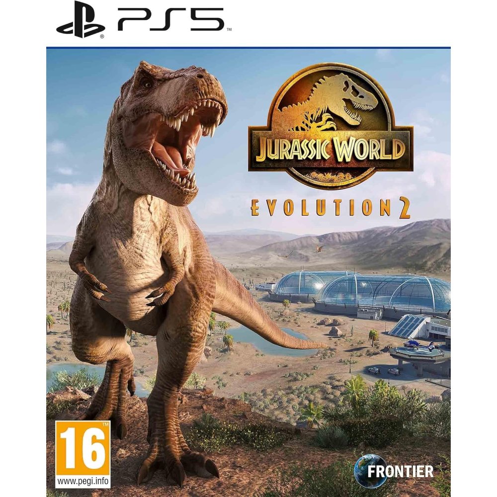 Jurassic World Evolution 2 PS5 Jurassic World Evolution 2 PS5 suteikia strateginę valdymo patirtį, kupiną dinozaurų, parkų, iššūkių, misijų, atradimų, nuotykių, pavojų ir kūrybos.