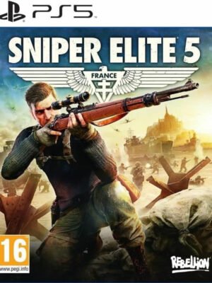 Sniper Elite 5 PS5 suteikia intensyvią snaiperio patirtį, kupiną kovų, ginklų, misijų, priešų, iššūkių, taktikos, paslapčių ir įtampos.