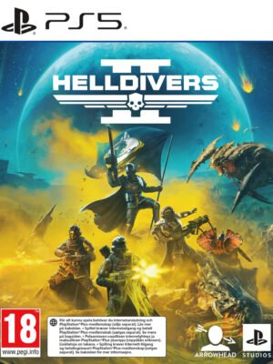 Helldivers 2 PS5 suteikia intensyvią kooperacinę patirtį, kupiną kovų, ginklų, iššūkių, komandų, strategijos, pavojų, nuotykių ir adrenalino.