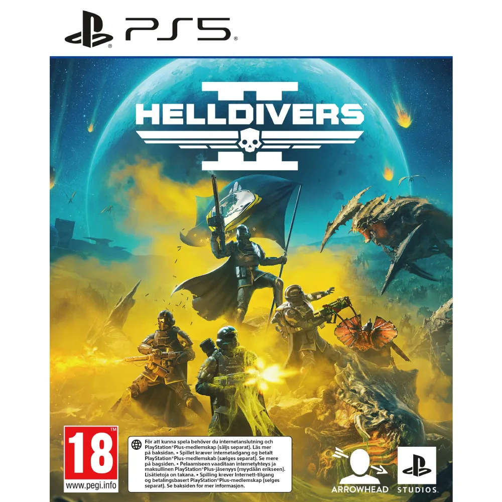 Helldivers 2 PS5 suteikia intensyvią kooperacinę patirtį, kupiną kovų, ginklų, iššūkių, komandų, strategijos, pavojų, nuotykių ir adrenalino.