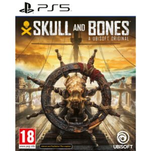 Skull and Bones + Preorder Bonus PS5 – epinis jūrų nuotykis, kuriame tapsite piratu, kovosite mūšiuose ir valdysite savo laivyną.