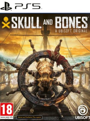Skull and Bones + Preorder Bonus PS5 – epinis jūrų nuotykis, kuriame tapsite piratu, kovosite mūšiuose ir valdysite savo laivyną.