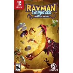 Rayman Legends: Definitive Edition Nintendo Switch suteikia spalvingą platforminę patirtį, kupiną veikėjų, muzikos, iššūkių, nuotykių ir linksmybių.