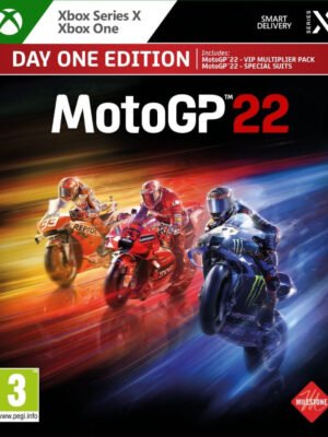 MotoGP 22 Xbox suteikia tikrovišką motociklų lenktynių patirtį, kupiną greičio, trasų, lenktynininkų, komandų, varžybų, iššūkių, pergalių ir adrenalino.