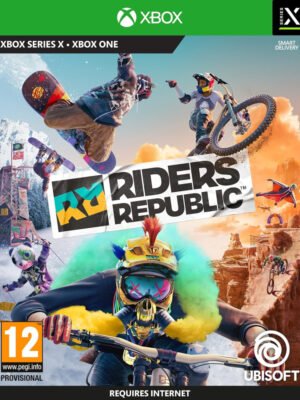 Riders Republic Xbox suteikia ekstremalių sporto nuotykių patirtį, kupiną greičio, trasų, dviračių, snieglenčių, iššūkių, laisvės, adrenalino ir linksmybių.