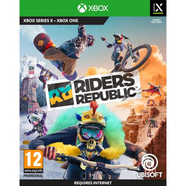 Riders Republic Xbox suteikia ekstremalių sporto nuotykių patirtį, kupiną greičio, trasų, dviračių, snieglenčių, iššūkių, laisvės, adrenalino ir linksmybių.