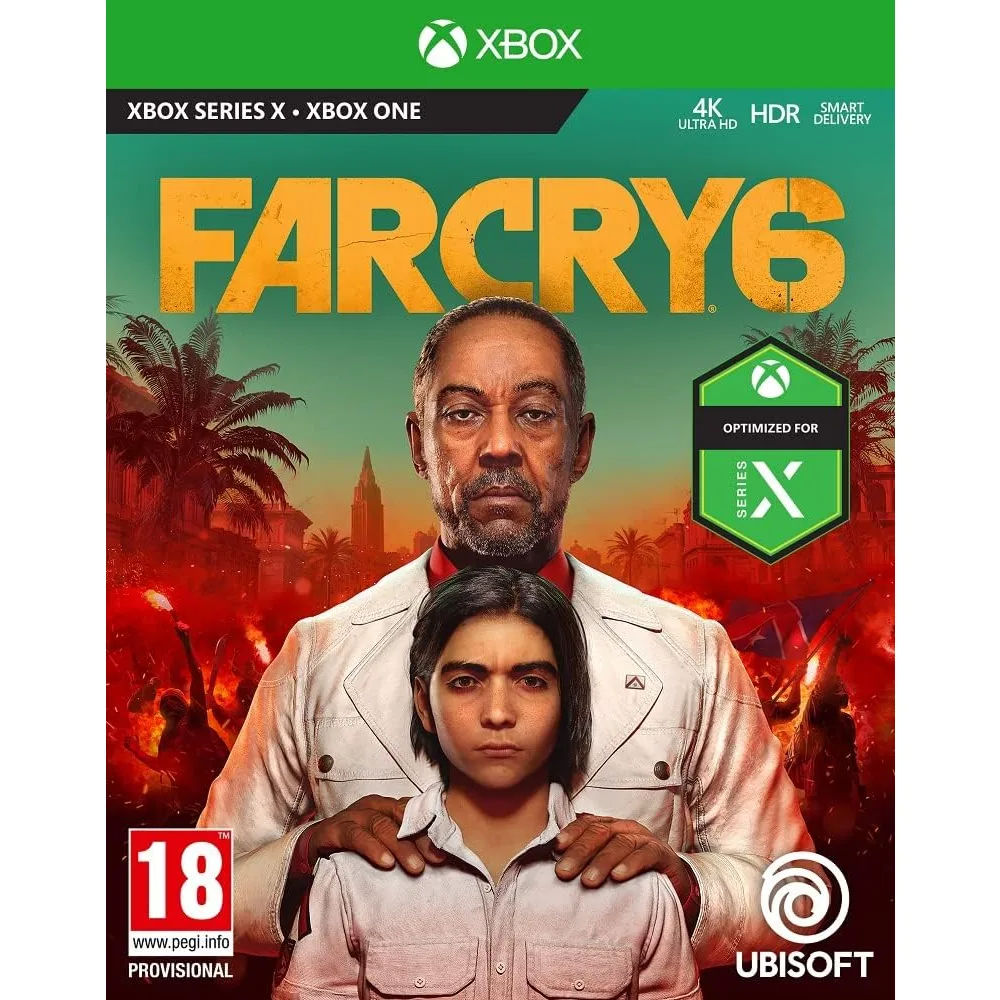 Far Cry 6 Xbox One / Xbox Series X nukelia žaidėjus į tropinę salą, kupiną pavojų, kovų, ginklų, veikėjų, misijų, iššūkių, nuotykių ir laisvės.
