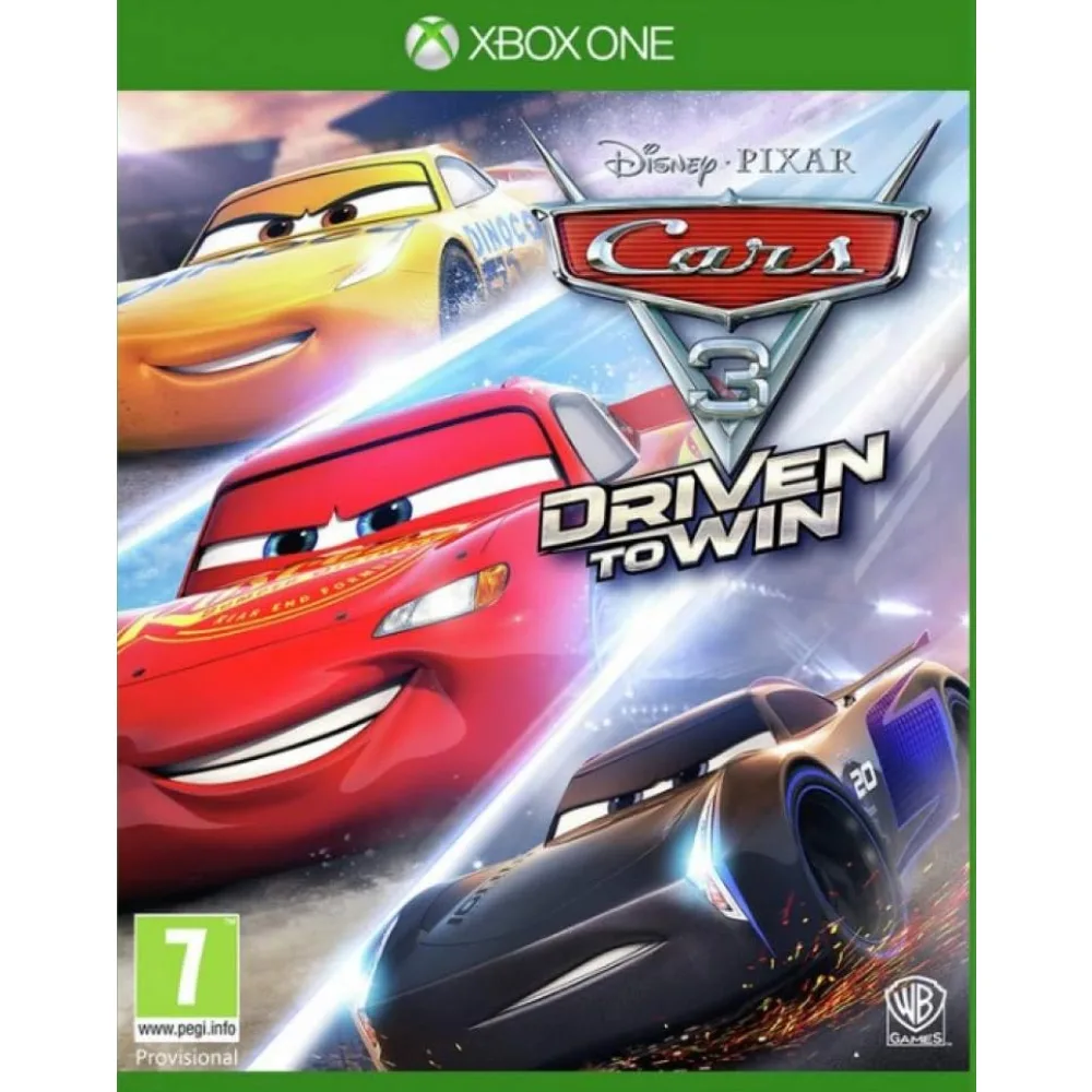 Cars 3: Driven to Win Xbox One suteikia linksmą lenktynių patirtį, kupiną greičio, veikėjų, trasų, triukų, iššūkių, pergalių, nuotykių ir linksmybių.