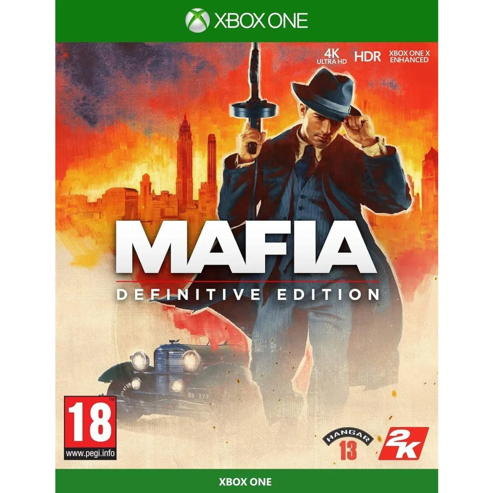 Mafia Definitive Edition Xbox One nukelia žaidėjus į kriminalinį pasaulį, kupiną siužeto, veikėjų, kovų, paslapčių, intrigų, nuotykių, pavojų ir dramų.